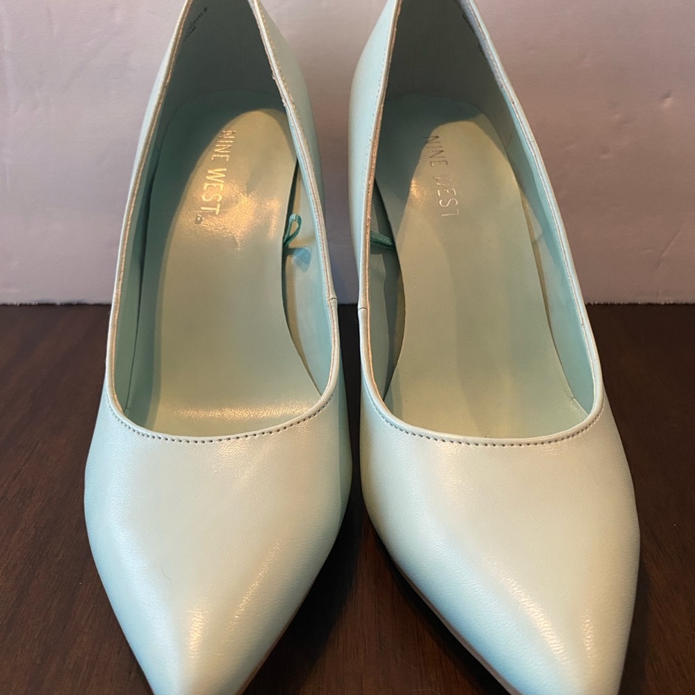 Nine West Women's Light Blue Heels